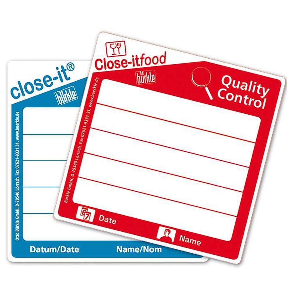 close-it Kontroll-Verschluss-Siegel Maxi - 150 x 150 mm - 250 Stk.