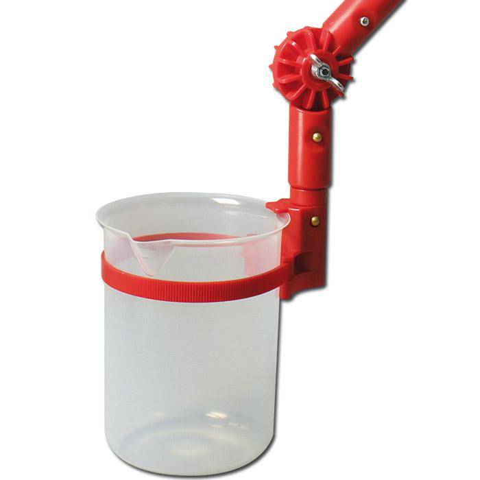 Probenehmer Winkelbecher - PP- 600 ml - Neigungswinkel bis 90°