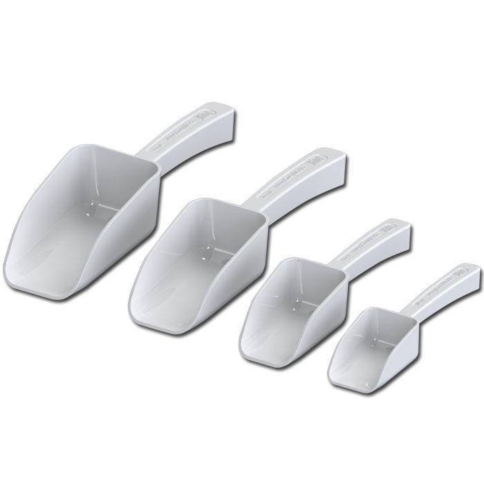 LaboPlast Einwegschaufel - mit/ohne Deckel - 25-500 ml