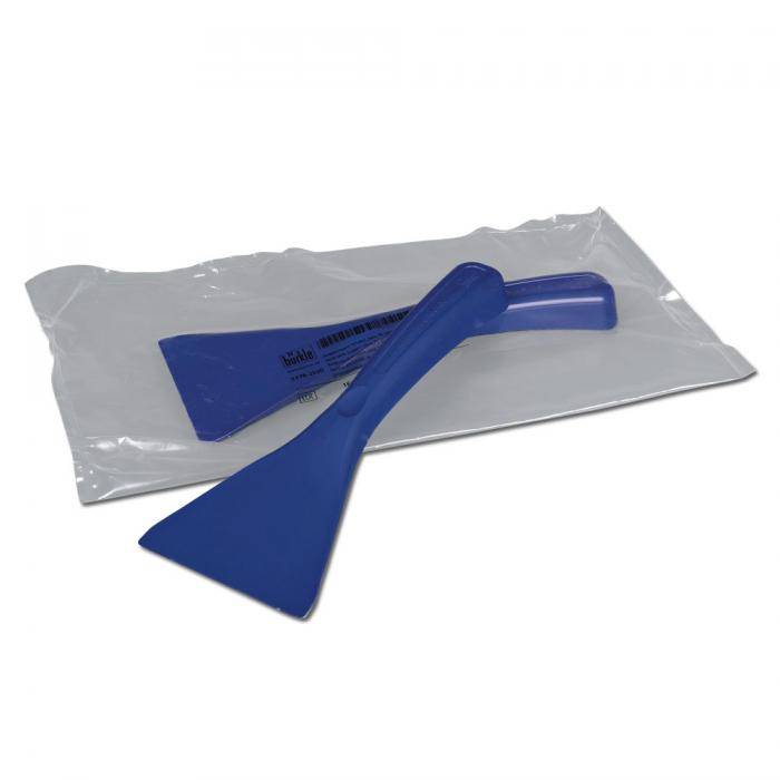 Detektierbarer Schaber - SteriPlast - Farbe blau - (L x B) 200 x 80 mm - Pack á 10 Stk.