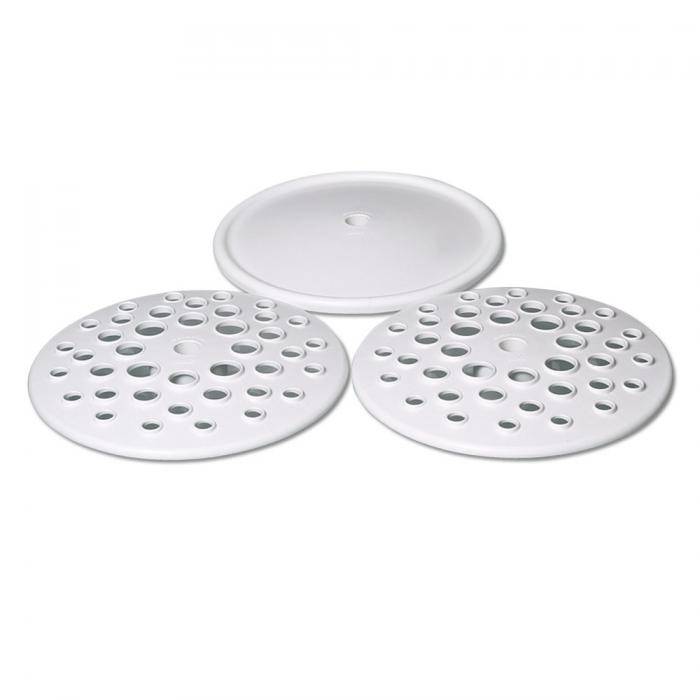 Pipettenständer Austauschset - mit Boden- und Lochplatten