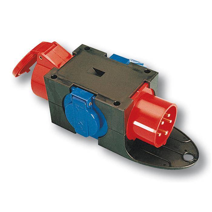 Kompaktverteiler "ST.ANTON"16/5 - 2 xSSD - 400V - IP44 - mit Bügel