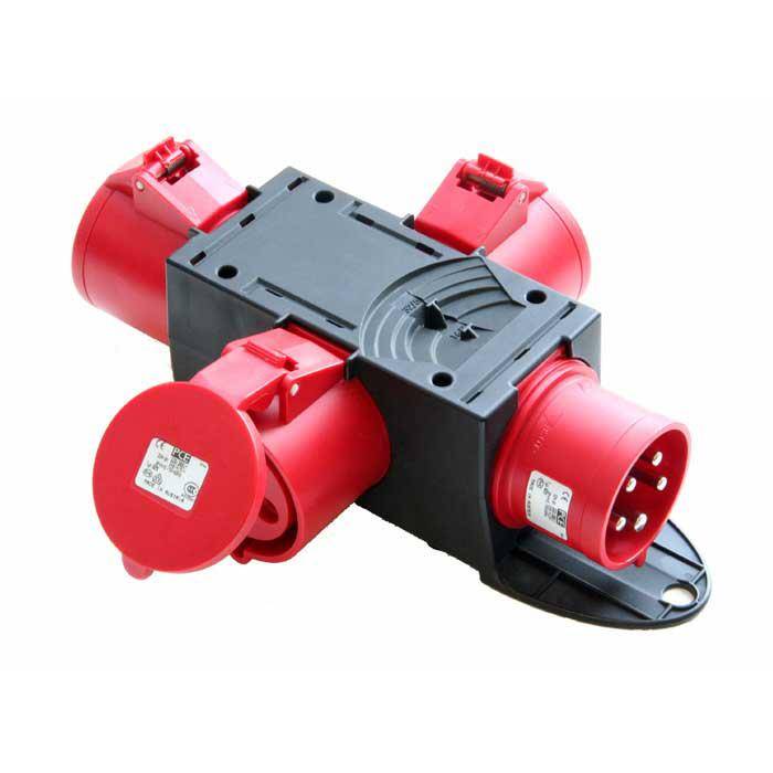 Kompaktverteiler "ST.ANTON 4f" - 16A - 400V - IP44