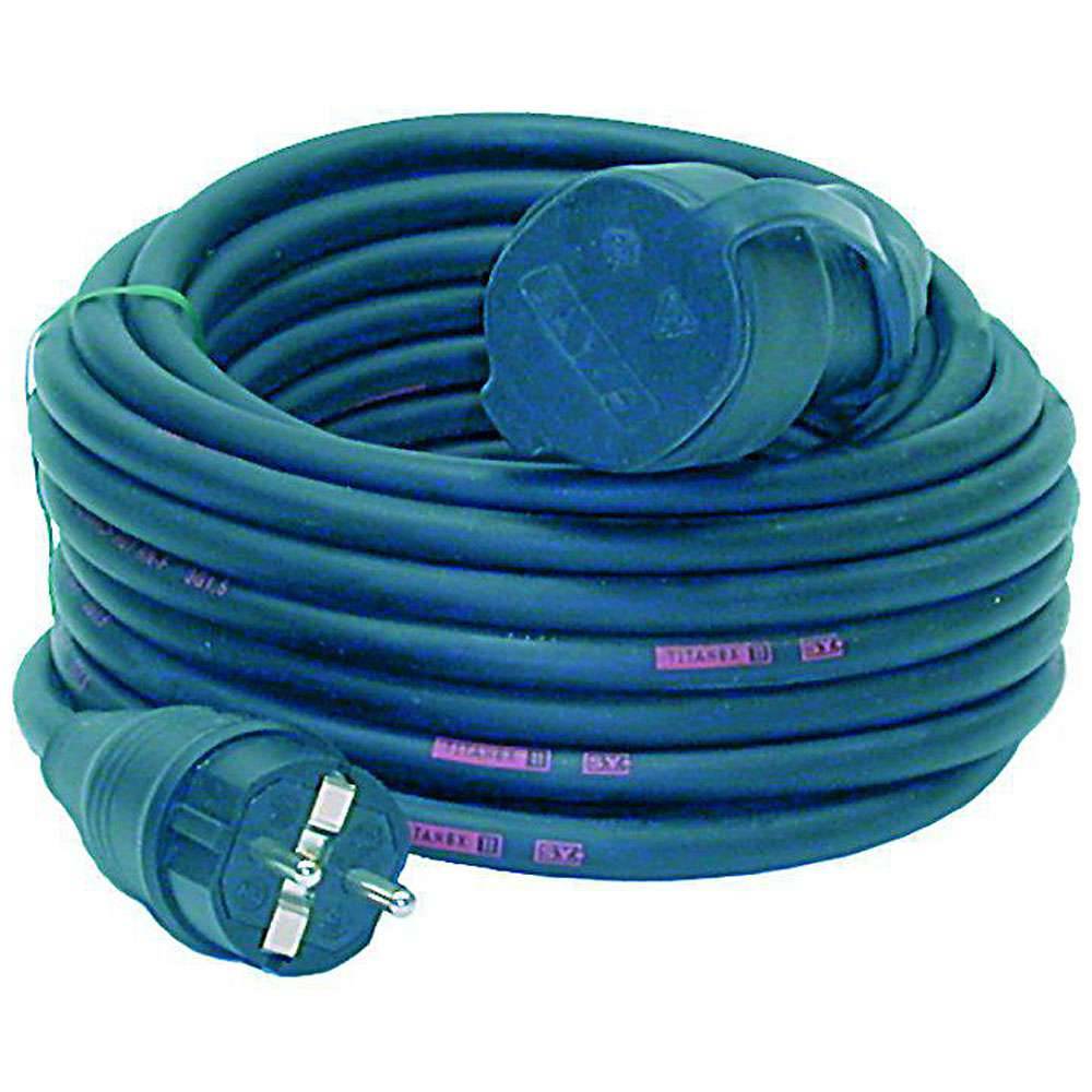 Verlängerungsleitung Wechselstrom 230 V - IP 44 - 25 m - Ausführung H07RN-F 3G1,5