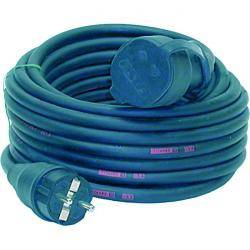 Verlängerungsleitung - H07RN-F 3G1,5 - 230 V - mit Stecker und Kupplung - 10 m