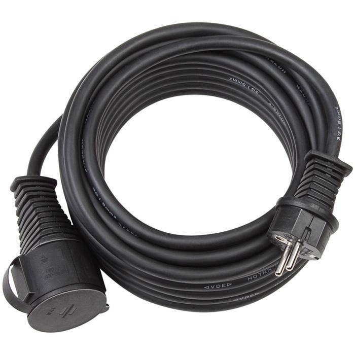 Verlängerungskabel - 25 m - schwarz - H07RN-F3G1,5