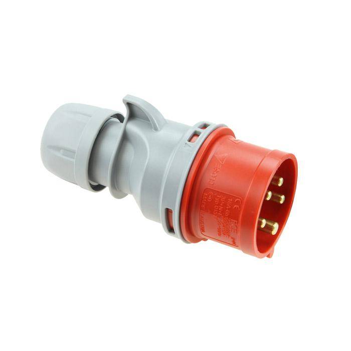 CEE-Stecker "Turbo Shark" - 5-Polig - 6h - 16 A - 400 V - IP 44