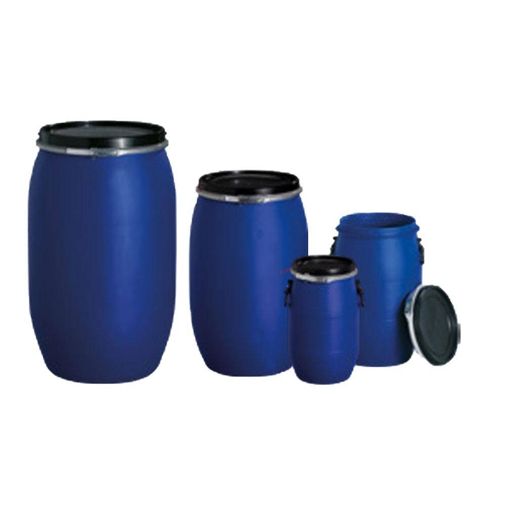 Fass mit Weithals - UN-Gefahrgutzulassung Feststoffe - Volumen 220 l - Graf® - Höhe 980 mm - Durchmesser 600 mm - Gewicht 9,6 kg