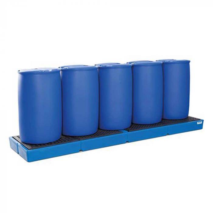 Bodenelement BK 30.8 - Polyethylen (PE) - 3000 x 790 x 150 mm - mit PE-Gitterrost