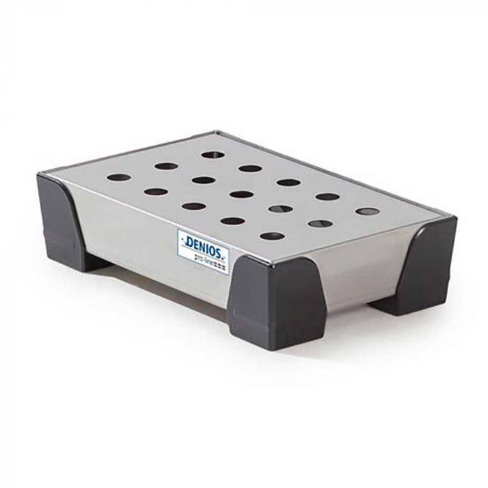 Kleingebindewanne pro-line - Edelstahl - mit Edelstahl-Lochblech - 5 Liter