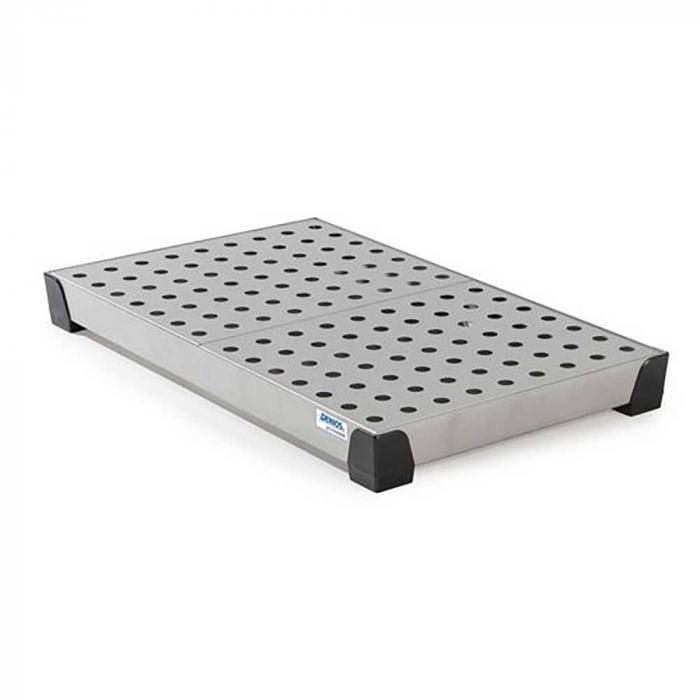 Kleingebindewanne pro-line - Edelstahl - mit Edelstahl-Lochblech - 30 Liter