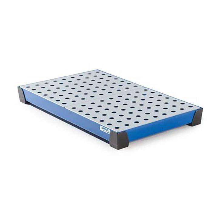 Kleingebindewanne classic-line - Stahl lackiert - mit verzinktem Lochblech - 30 Liter