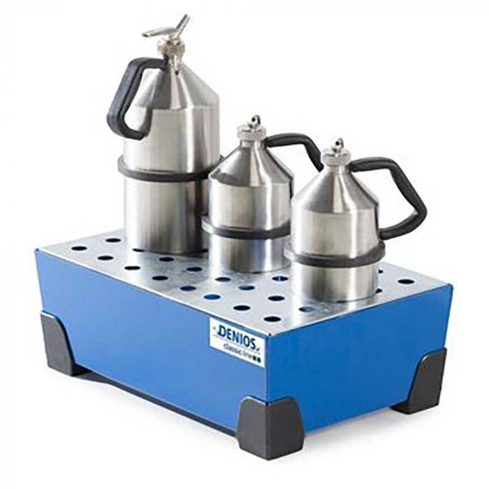 Kleingebindewanne classic-line - Stahl lackiert - mit verzinktem Lochblech - 30 Liter