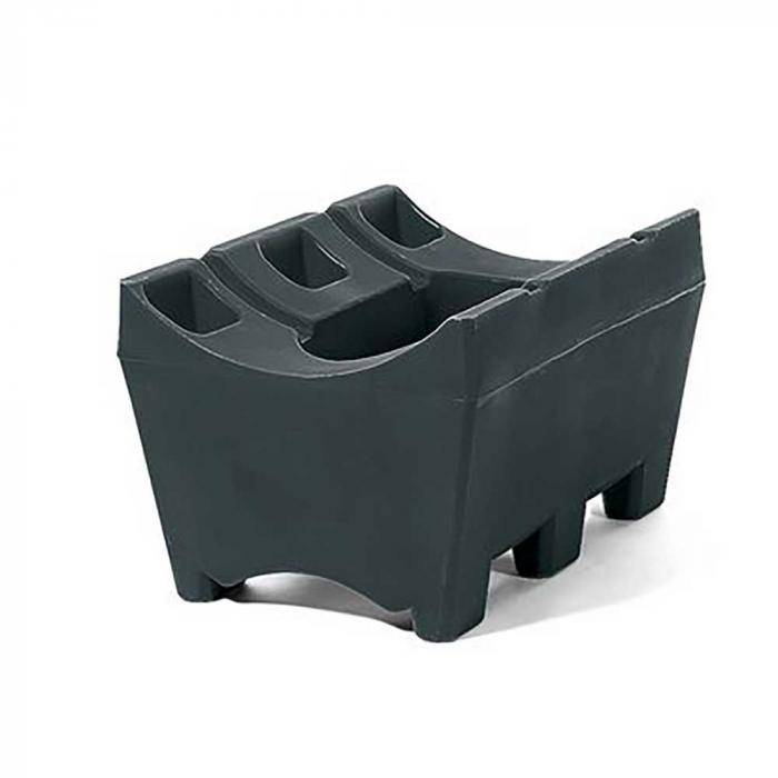 Fassbock - Polyethylen (PE) - für 1 Fass à 60 oder 200 Liter - anthrazit-schwarz