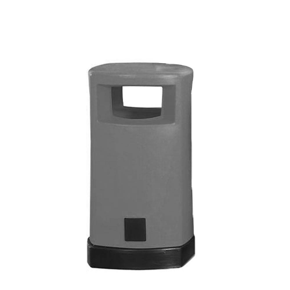 PE-Abfallsammler - Volumen 80 l - grau