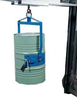 Fasswendezange FW-N - Stahl lackiert - Drehbereich über 360° - blau