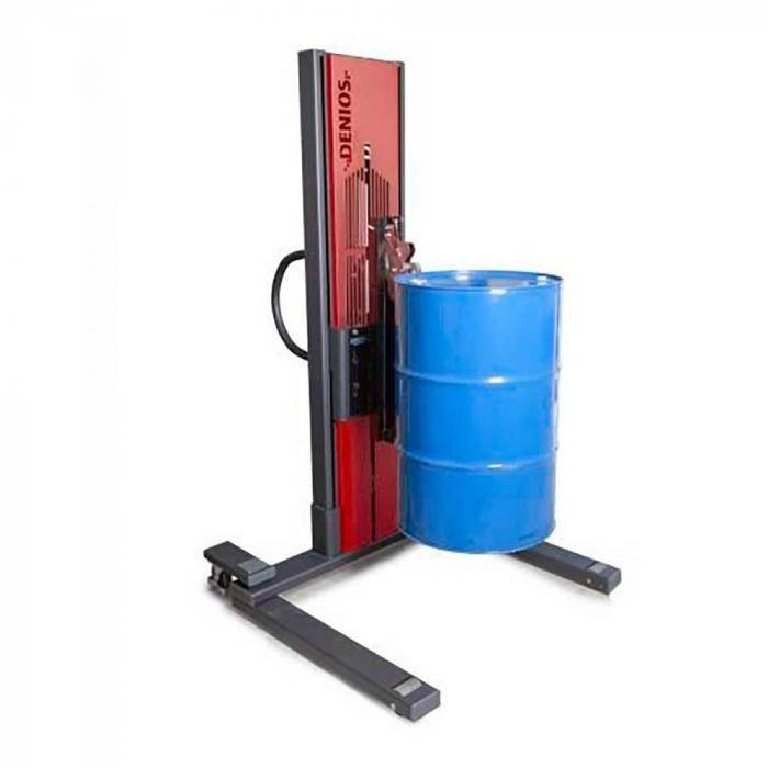 Fasslifter Secu Ex Typ M - breites Fahrwerk - Höhe 1635 mm - ATEX - für 60 bis 200-Liter-Stahlfässer