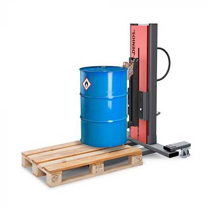 Fasslifter Secu Ex Typ M - schmales Fahrwerk - ATEX - Höhe 1635 mm - für 60 bis 200-l-Stahlfässer