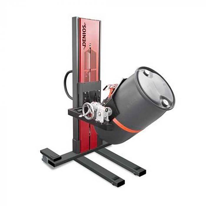 Fasslifter Secu Ex Typ W - schmales Fahrwerk - ATEX - Höhe 1635 mm - drehbar - für 60 bis 220-l-Fässer