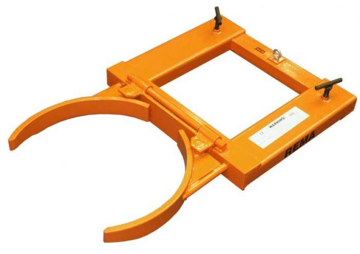Fassgreifer "REMA®" - Typ DTS - bis 470 kg - für 210 l