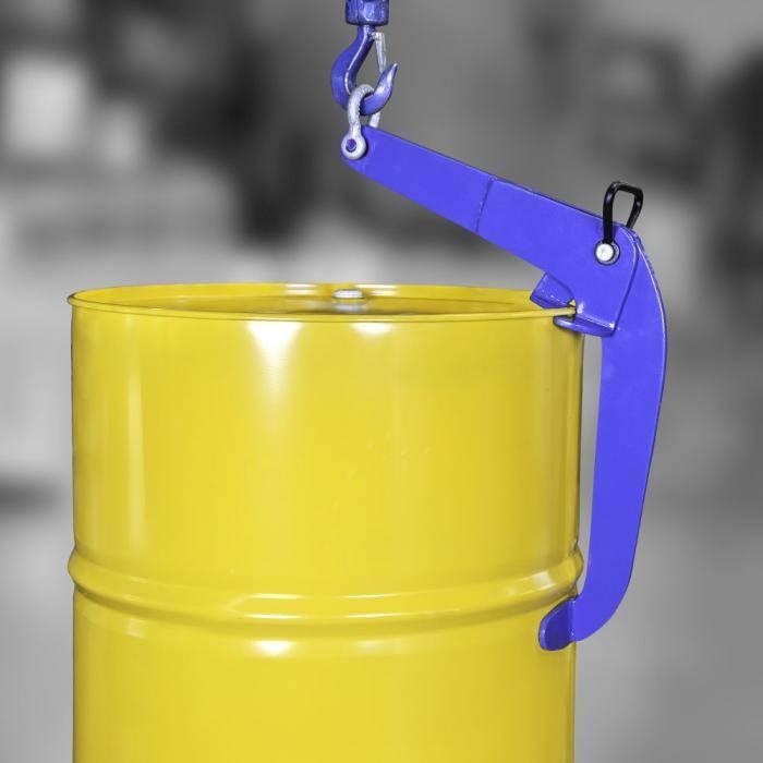 Fasshebeklemme PLANETA DLC - Greifbereich 0 bis 30 mm - Tragfähigkeit 600 kg