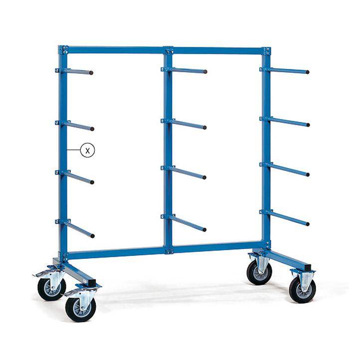 Außenpfosten für Tragarmwagen - inkl. Befestigungsmaterial