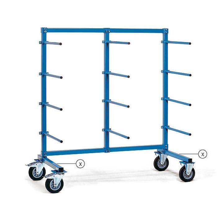 Rollentraverse für Tragarmwagen - inkl. Befestigungsmaterial