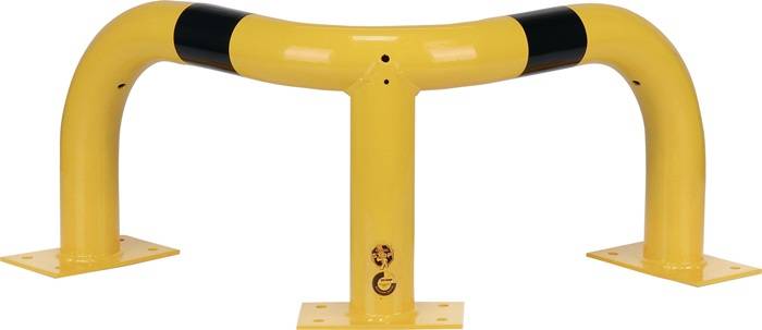 Rammschutzecke Crash Stop H370xB600mm gelb z.Aufdübeln STA G.12,86kg DANCOP