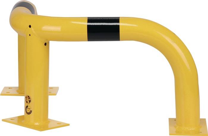Rammschutzecke Crash Stop H350xB600mm gelb z.Aufdübeln STA G.12,86kg DANCOP