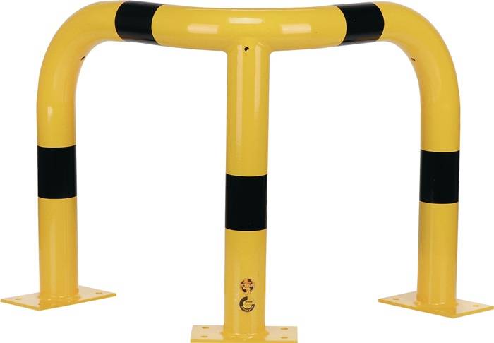 Rammschutzecke Crash Stop H600xB600mm gelb z.Aufdübeln STA 15,5kg DANCOP