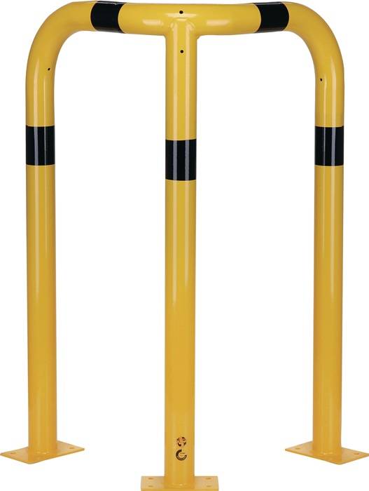 Rammschutzecke Crash Stop H1200xB600mm gelb z.Aufdübeln STA G.27,9kg DANCOP