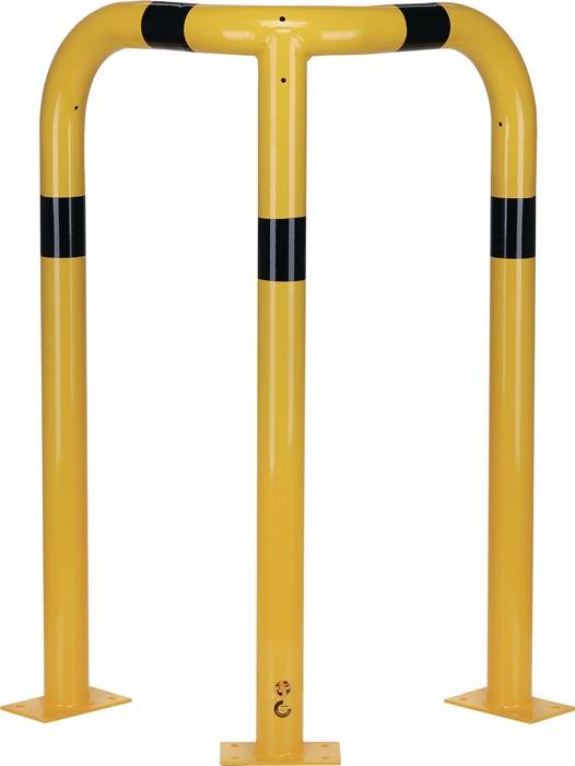 Rammschutzecke Crash Stop H1200xB600mm gelb z.Aufdübeln STA 27,9kg DANCOP