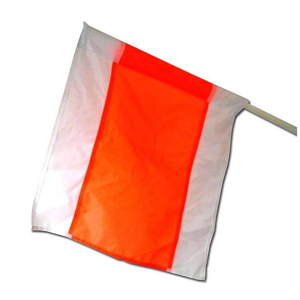 Warnfahne mit PA-Stiel