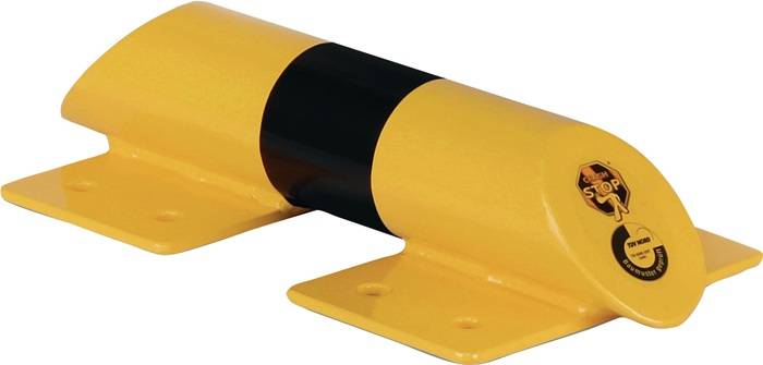 Rammschutzbalken Crash Stop H80xB400mm gelb z.Aufdübeln STA DANCOP