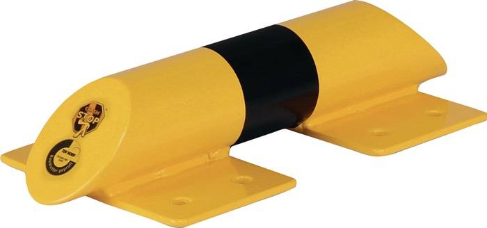 Rammschutzbalken Crash Stop H80xB400mm gelb z.Aufdübeln STA DANCOP