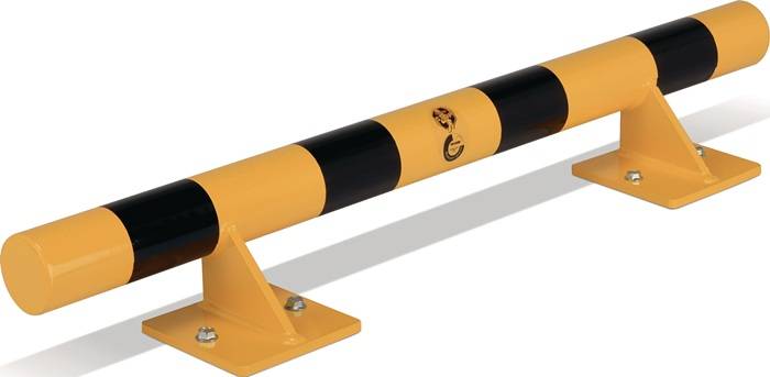 Anfahrschutz H140xL1000mm schwarz/gelb ger.Variante STA DANCOP