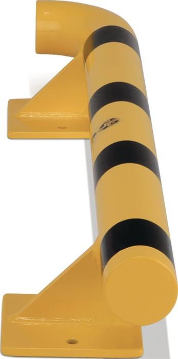 Anfahrschutz H140xL1000mm schwarz/gelb STA z.Schutz einer 90Grad Aüßenecke li.