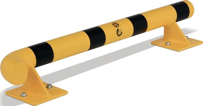 Anfahrschutz H140xL1000mm schwarz/gelb STA z.Schutz einer 90Grad Aüßenecke li.