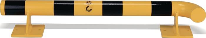 Anfahrschutz H140xL1000mm schwarz/gelb STA z.Schutz einer 90Grad Außenecke re.