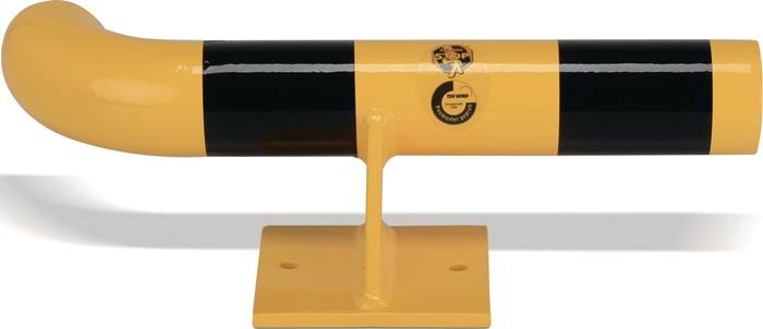 Anfahrschutz H140xL500mm schwarz/gelb STA z.Schutz 90Grad Innenecke re.DANCOP