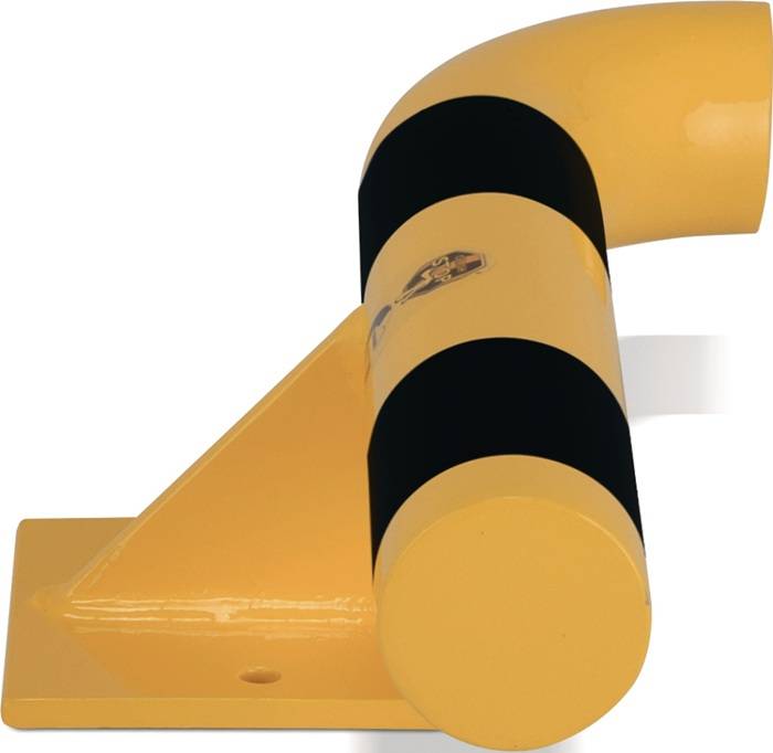 Anfahrschutz H140xL500mm schwarz/gelb STA z.Schutz 90Grad Innenecke re.DANCOP