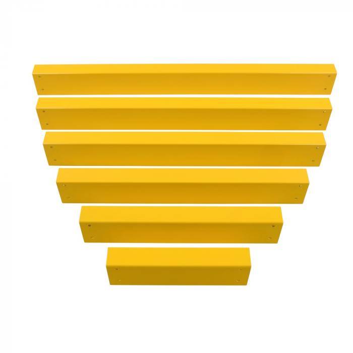 Balken - Stahl pulverbeschichtet - für Sicherheitsgeländer - Inneneinsatz - Breite 750 mm