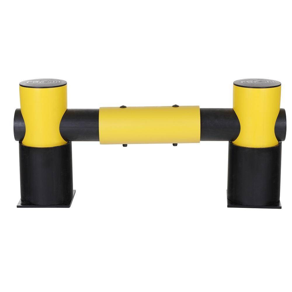 Regalendschutz d-flexx Typ Golf - Polyethylen (PE) - verschiedene Ausführungen - einzeilig - Breite 1100 mm