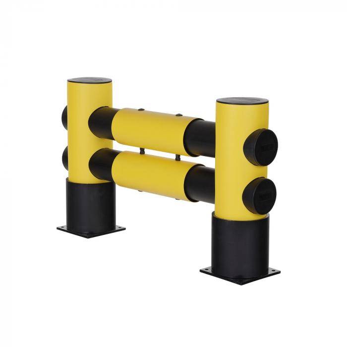 Regalendschutz d-flexx Typ Golf - Polyethylen (PE) - verschiedene Ausführungen - zweizeilig - Breite 1100 mm