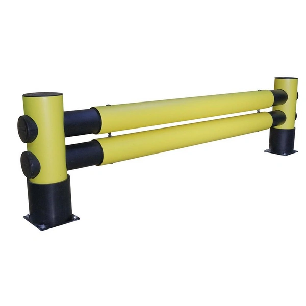 Regalendschutz d-flexx Typ Golf - Polyethylen (PE) - verschiedene Ausführungen - zweizeilig - Breite 2500 mm Regalendschutz d-flexx Typ Golf - Polyethylen (PE) - verschiedene Ausführungen - zweizeilig - Breite 2500 mm