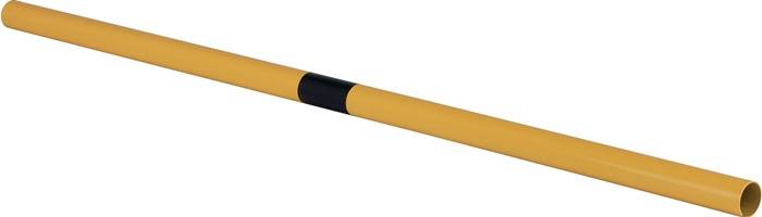 Schutzgeländer HxB1500mm gelb Rohrholm STA DANCOP