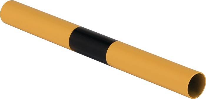 Schutzgeländer HxB500mm gelb Rohrholm STA DANCOP