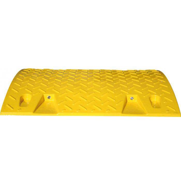 Fahr-Bahn-Schwelle - Höhe 75 mm - Breite 500 mm - gelb - Mittelstück