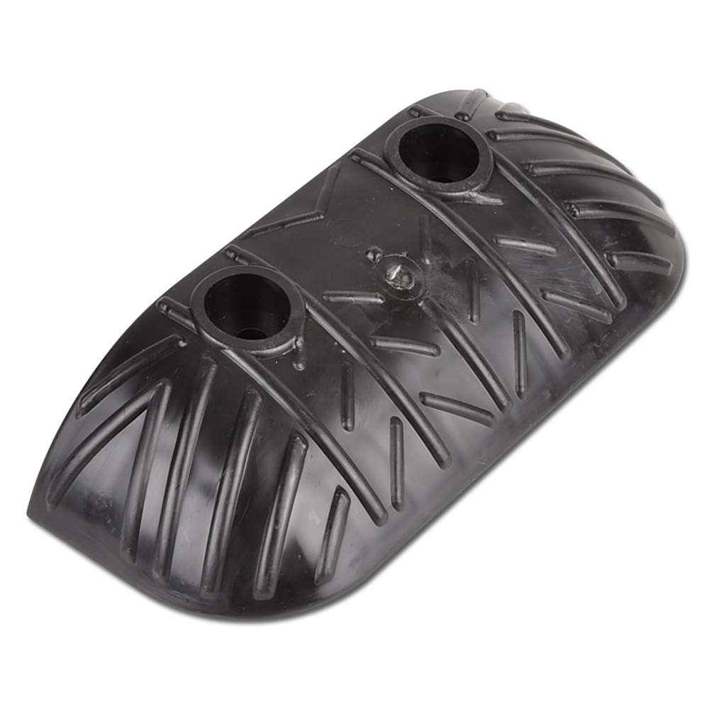 Temposchwelle - PPC - Endstück - 10 km/h - 100x250x50mm - schwarz