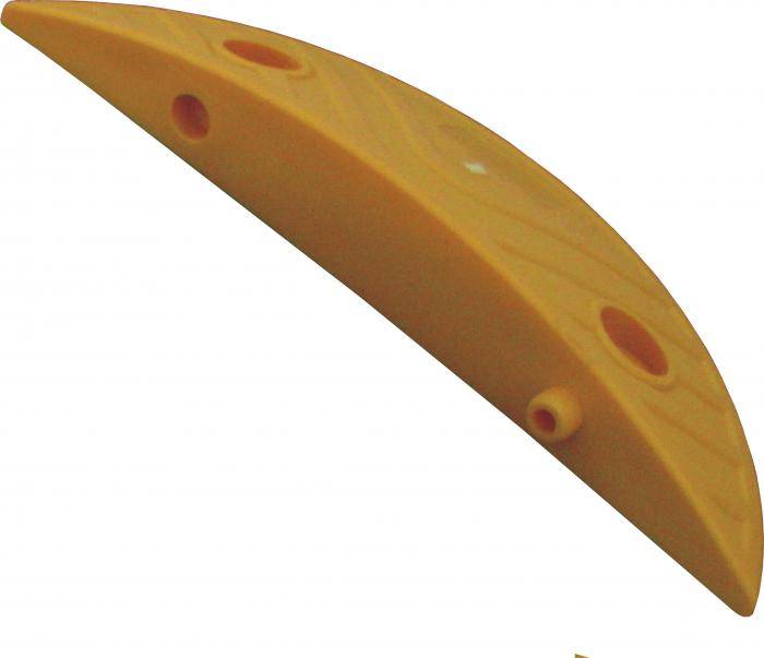 Temposchwelle - PPC - Endstück - 20 km/h - 100x300x40mm - gelb